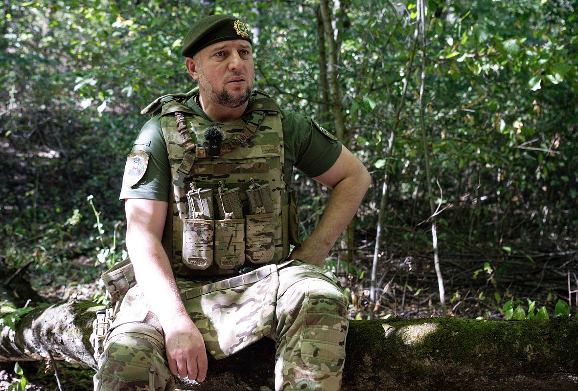 Командир спецназа «Ахмат», заместитель начальника главного военно-политического управления Минобороны РФ генерал-майор Апти Алаудинов